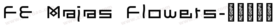 FE Majas Flowers字体转换